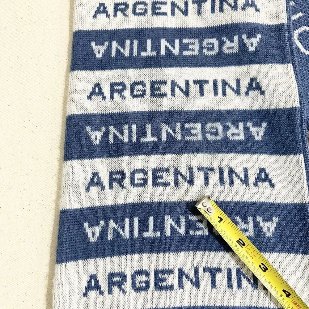 ARGENTINA Rugby Fans Souvenir Scarf
